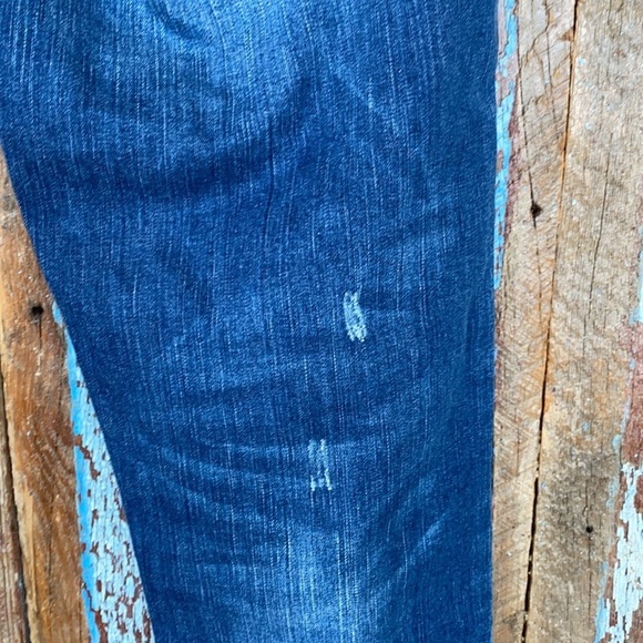 Ring Of Fire Mens Patch Slim Fit Jeans - Picture 11 of 12